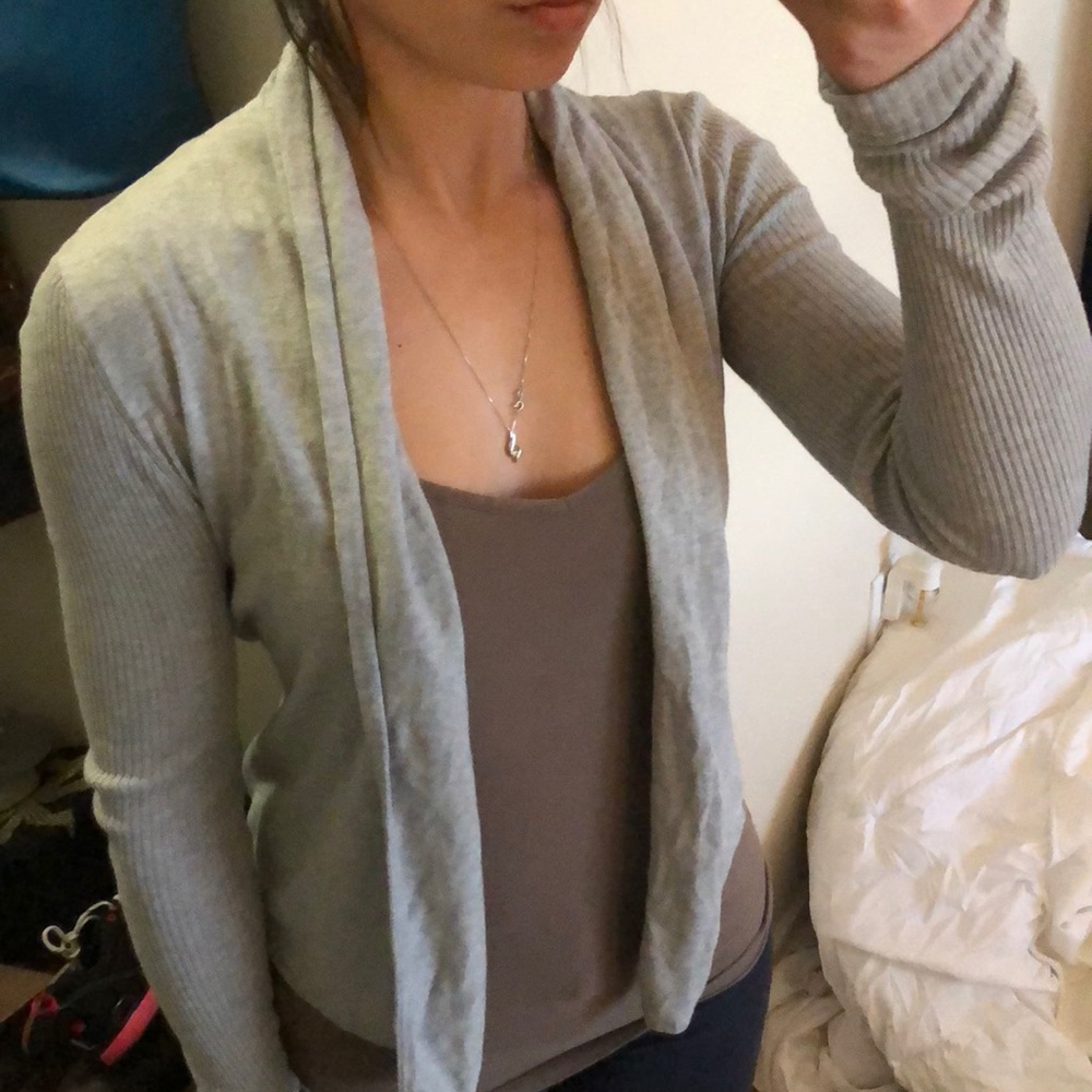 BCBG Wrap Cardigan.